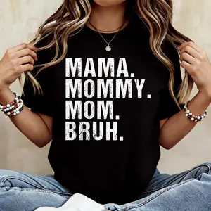 Mama Mommy Mom Bruh Sweatshirt, Mothers Day Shirt, Mommy Shirt, Mother’s Day Gift, Funny Mama Shirt, Happy Mother's Day