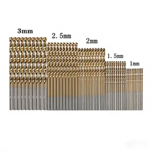 Long Lasting HSS Twist Drill Bit Pack, Universal Multi Surface Drilling Bits for Daily DIY & Pro Use