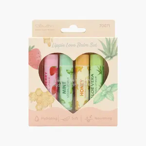 Celavi 4 pc Lip Balm Set 70071