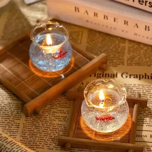 [Aquarium Candle]Bubble Fish Tank Scented Candle A Gift for Your Bestie A Unique, Exquisite, and Adorable Decorative Piece for Girls