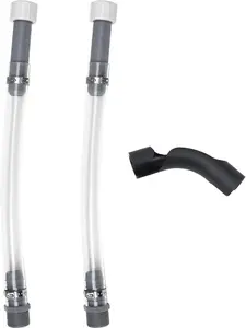 2 PCS VP-Racing Fuel Jug Hose with 1 PCS Hose Bender Gas Can Hoses Suitable for 3/5/5.5 Gallon VP Fuel Jugs Racing Gas Can Spout Replacement