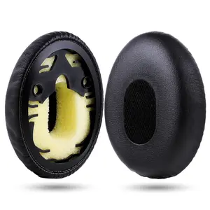Earpads, Bose QuietComfort 3 (QC3) and OE1 Headphones, Ear Pads Cushions with Comfortable Softer Leather, Noise Isolation Memory Foam