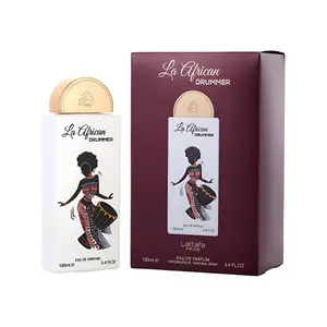 Lattafa Pride La African Drummer for Women Eau de Parfum Spray, 3.4 Ounce