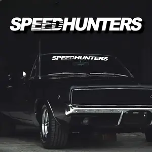New Hot Various Colors Speed Hunters English Letter Car Windshield Stickers DIY Auto Styling Waterproof Racing Body Truck Window Decals For Car Decor