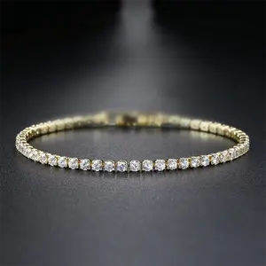 US-FASHION - Luxury Elegance Shining Gold Color on Hand Princess Bracelet Bangle for Women Anniversary Gift Jewelry  S5787