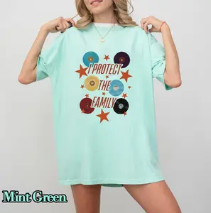 I Protect The Family Aesthetic Tshirt, Casual Sweatshirt Hoodie Comfort Color Tee 438607