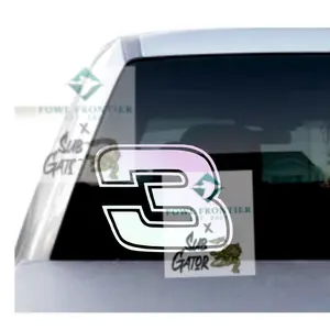 Dale Earnhardt Number 3 Decal Truck Sticker Vinyl Car Decals