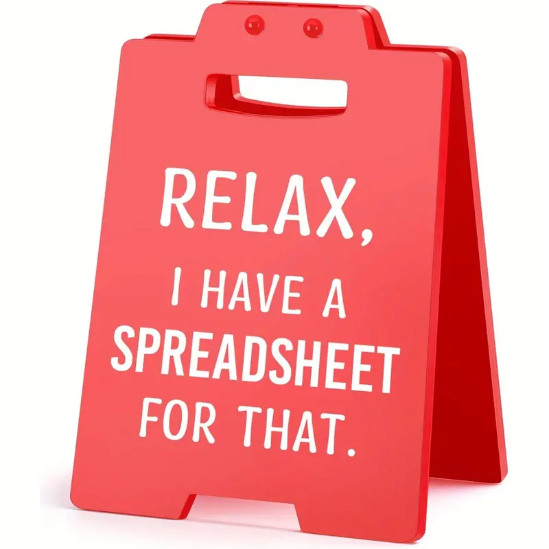 Funny Desk Accessories for Work, Office Decor Sign, Decorative Sign, Stress Relief Gift for Coworkers & Lady Bosses, Cubicle Decoration, Desk Signs Ornament, Desktop Decor, Desk Signage Decoration