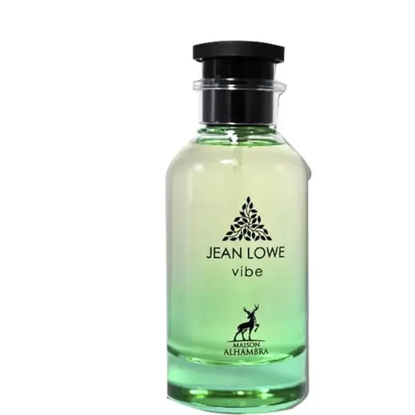 Maison Alhambra Jean Lowe Vibe EDP Unisex Eau de Parfum 3.4 Fl Oz - Aromatic Fruity Fragrance with Citron, Orange, Mint, Lemon, and More Edp Liquid Colognes Arabian Scent