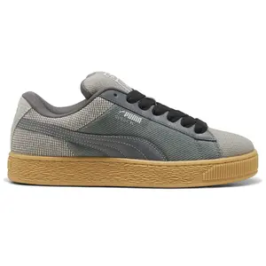 PUMA Mens Suede Xl Denim Lace Up Sneakers Shoes Casual - Grey