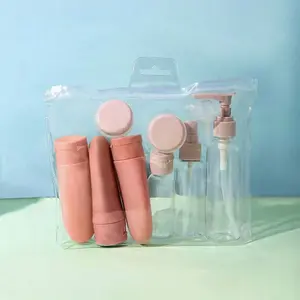 Portable Refillable Bottle, 11pcs/set 80ml Travel Toiletry Bottle Set, Travel Storage Bottle for Shampoo, Conditioner, Body Wash, Skin Care, Travel Essentials, Organiser