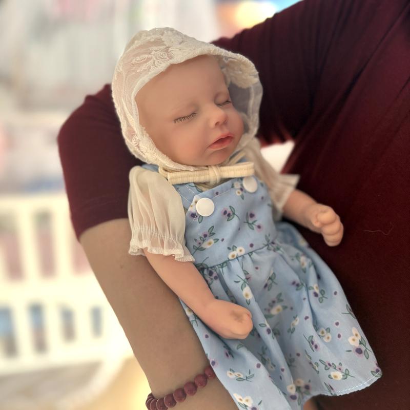 [Drink Wet System] Mayfair Baby Doll 12Inch/30cm (Weight: 2.2 lb) Adorable Full Body Silicone Reborn Baby Dolls With Drink & Wet System With Gift Box For Kids 3+