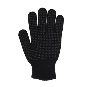 VOCOSTE Comfortable Heat Resistant Gloves 9.45" Length Black 1 Pc
