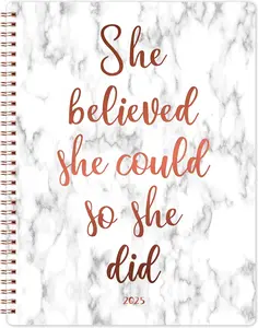 2025 Appointment Book - January 2025 to December 2025, Appointment Planner, Hourly Planner, Weekly Appointment Book, Waterproof Hardcover