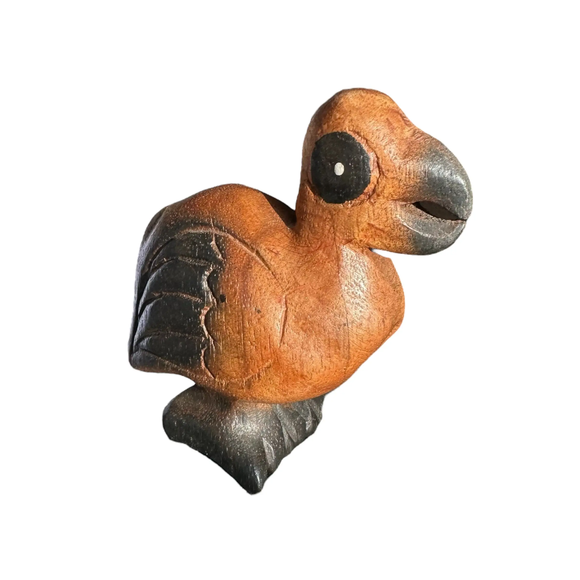 Dodo-Tune Whimsical Natural Wood Functional Musical Whistle - Hand-Painted Dodo Detail, Ethically Sourced Percussion Instrument, Unique Charm for Teachers, Science or Nature-Themed Bundles