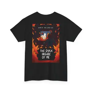 The Duck Inside of Me T-Shirt | illustrated duck shirt