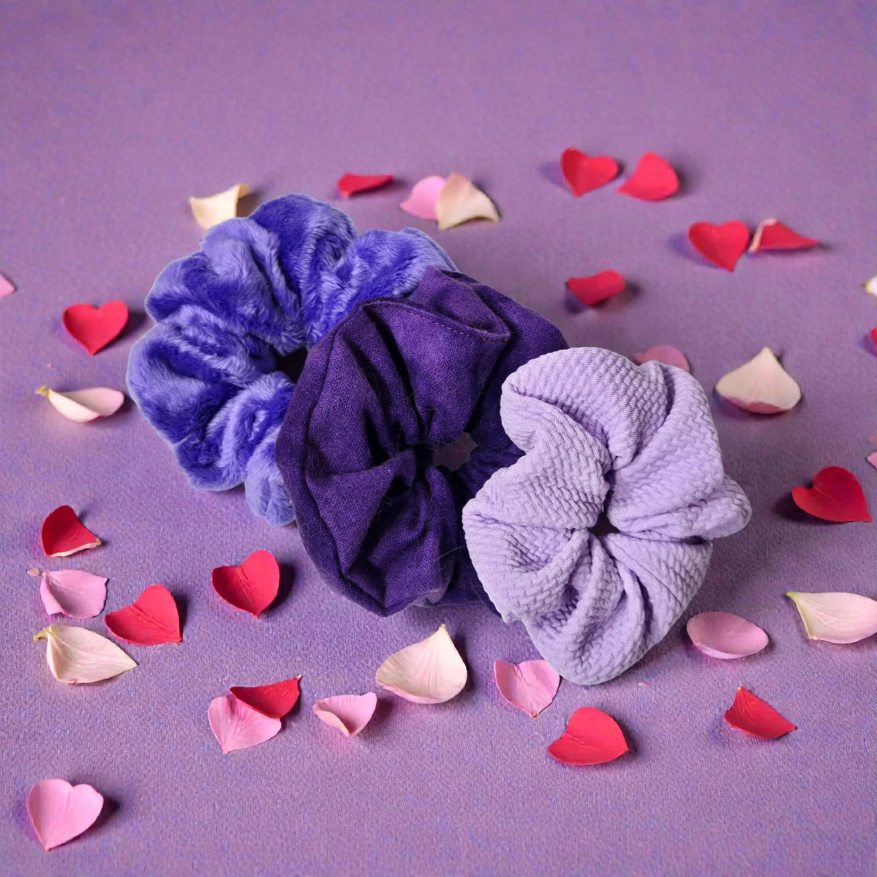Purple Scrunchie