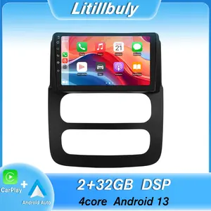 Car Stereo for Dodge RAM 2002-2005 touch screen has Android Auto Wireless Carplay, Bluetooth WIFI supports GPS Navigation,Incompatible with Infinity audio systems.