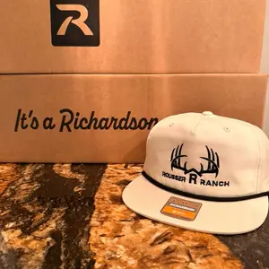 Rousser Ranch Hat w/ Brand-Antler Design