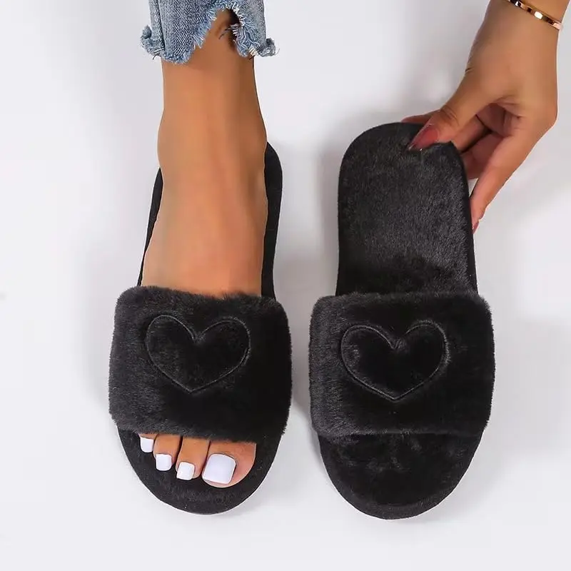 Women's Waffle Weave Slide Slippers, Soft Plush Fabric House Shoes with Thick Memory Foam Cushion, Slip On Warm Indoor Footwear with Non-Slip Sole, Thick Cushioned Slippers, Ankle, Plain, Casual, Flexible, Breathable, All Seasons, Soft Fabric, Indoor Wear