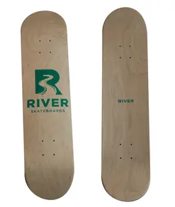 8.0 River LOGO Skateboard Deck
