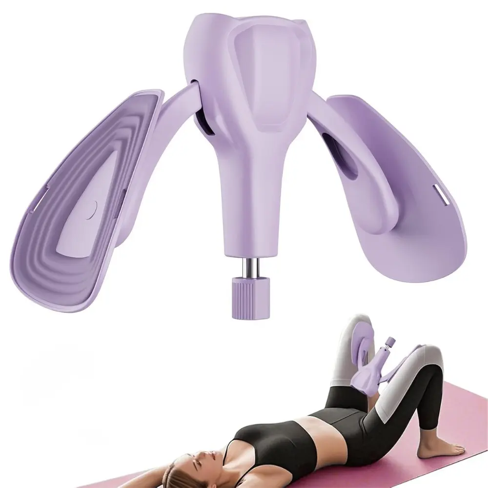 Pelvic Floor Exercise Devices 77 lb Adjustable Kegel Inner Thigh Exerciser and Hip Trainer Workout Equipment for Home Postpartum Recovery Women Men