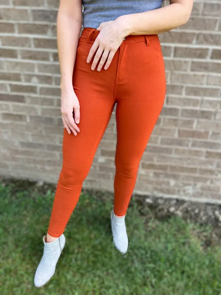 Color Pop Denim | Orange