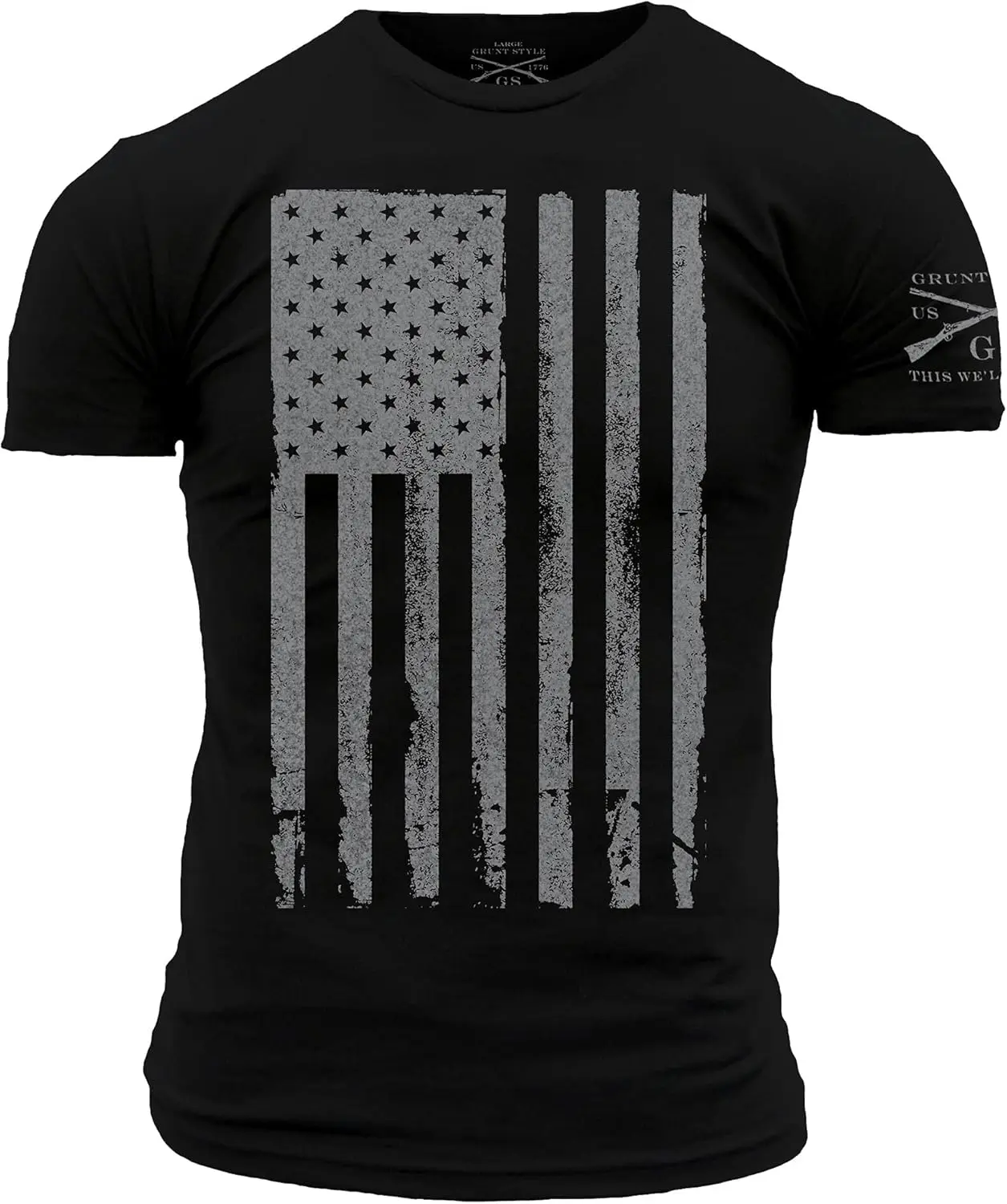 Grunt Style America Patriotic Flag Men’S Shirt