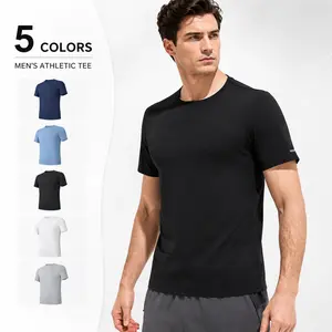 Separatec Men's Short-Sleeve Workout T-Shirt - Quick-Dry, Moisture-Wicking, Breathable Fabric Athletic Gym Training Running Tops Crew Neck Tshirt Menswear