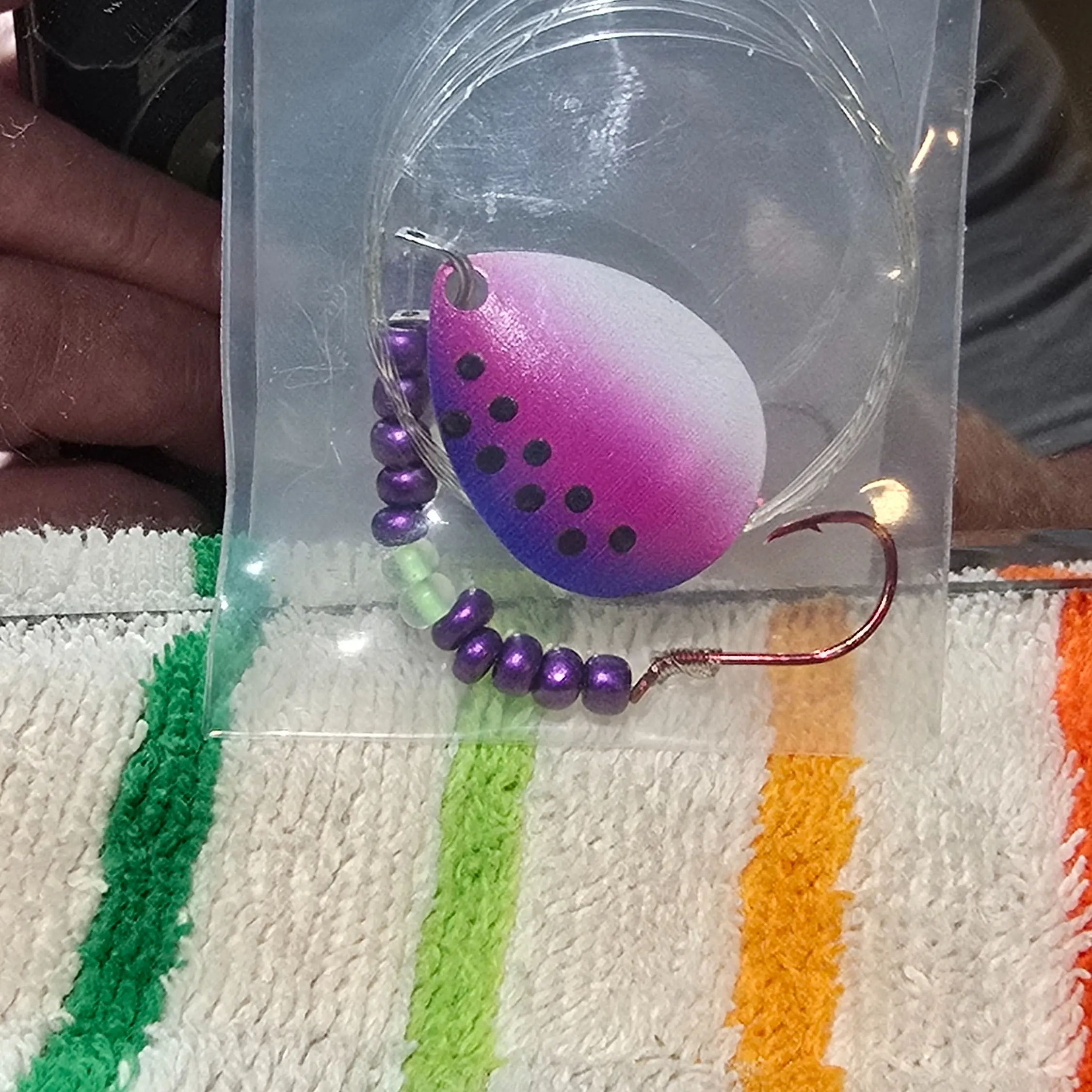 Peacock spinner
