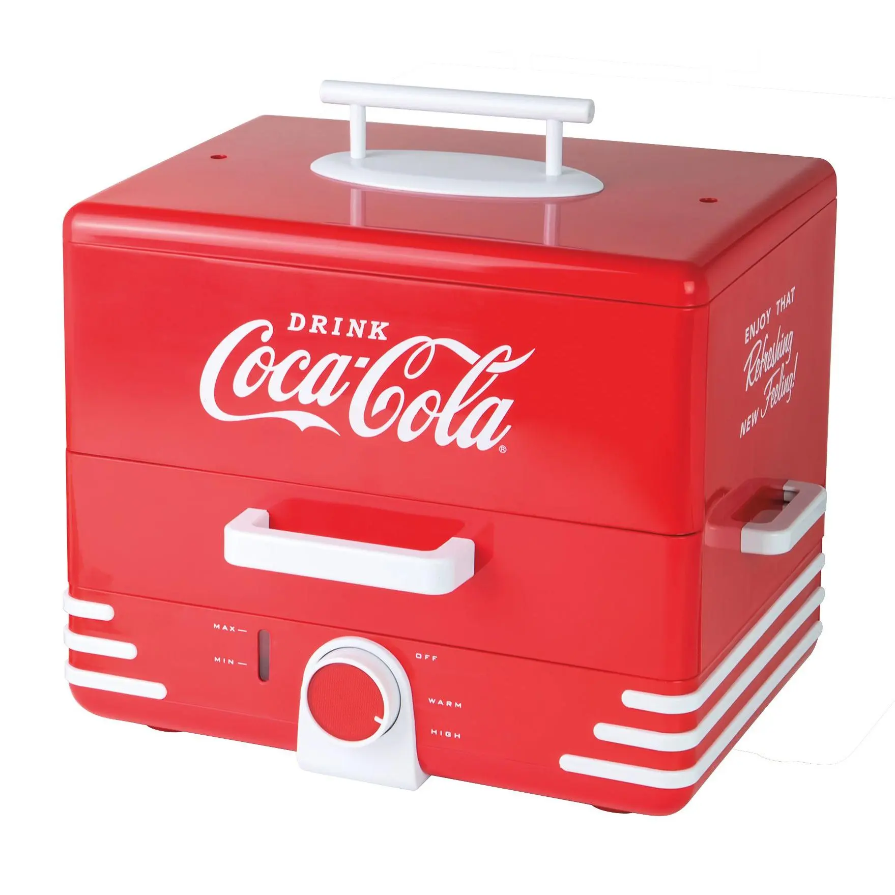 Nostalgia Large Coca-Cola Hot Dog and Bun Steamer Nostalgia Large Coca-Cola Hot Dog and Bun Steamer