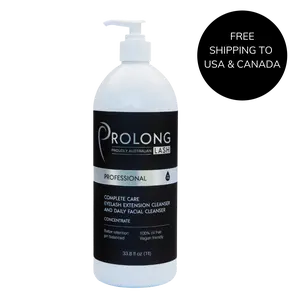 Prolong Eyelash Extension Cleanser Concentrate Professional 33.8 fl oz/1 Lt