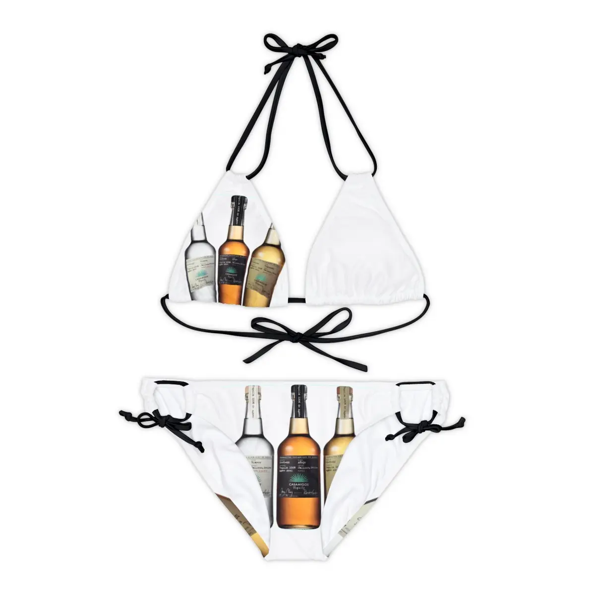 Strappy Bikini Set (AOP)