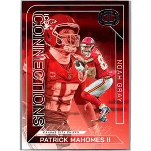 Patrick Mahomes Icon Collection 2025 Icon Connections Noah Gray IC-4 KC Chiefs