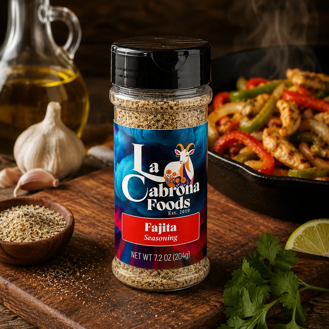 LA CABRONA FOODS FAJITA SEASONING