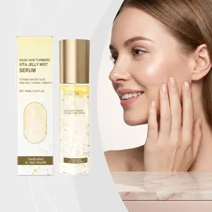 Jelly Mist Serum with Kojic Acid Turmeric Hydrating & Brightening, Non-Sticky, Moisturizing Skin, 100ML/3.38oz, Smooth & Soft Texture 100ML/3.38 FL.OZ