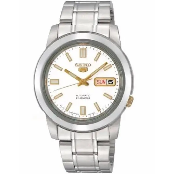 Seiko Series 5 Automatic Silver Dial Mens Watch SNKL77 SNKL77K1
