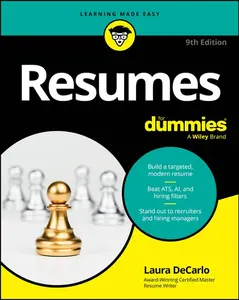 Resumes for Dummies by Laura DeCarlo (Paperback)