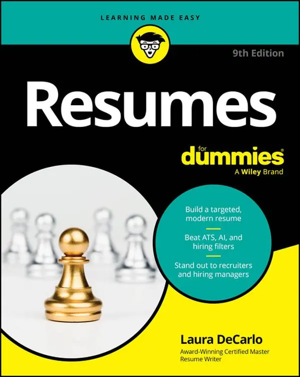 Resumes for Dummies by Laura DeCarlo (Paperback)