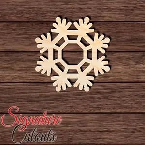 Snowflake 011 Shape Cutout