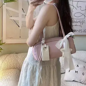 Baguette Bag, Bow Star, Shoulder Armpit Handbag