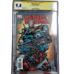 Deadpool Issue 1 CGC Signature Series 9.4 Cable