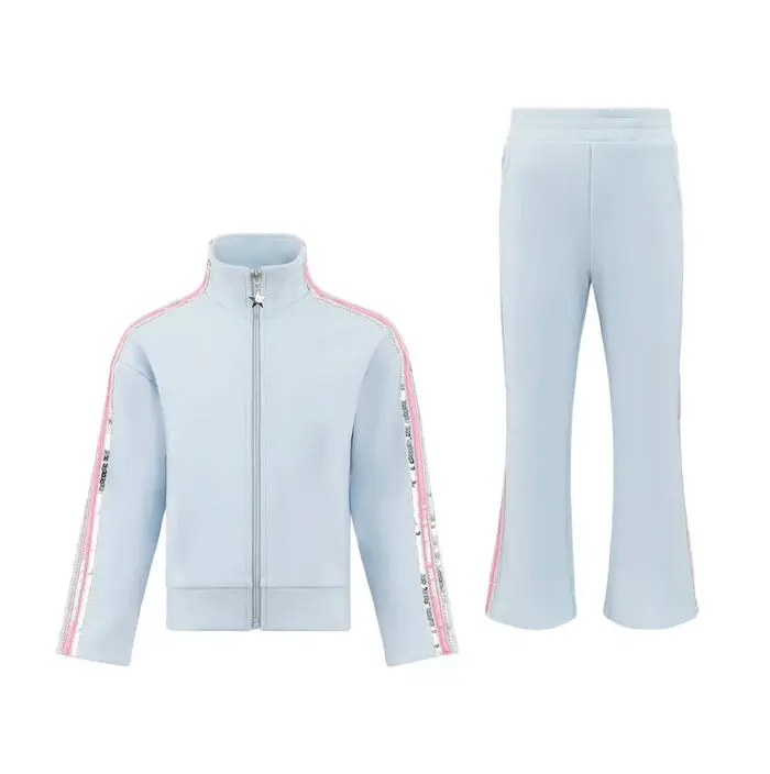Rainbow Stripe Soft Scuba Tracksuit