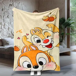 Chicco Cuddly Blanket, Thick Flannel Warm Throw, Bedroom Decorative Blanket, Soft Comfortable All-Season Multi-Purpose Sofa, Camping Travel Gift