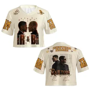 Personalized Raymond & Brown Tour 2026 Mesh Football Jersey, Personalized Name Football Jersey, Music Tour Streetwear, Unisex Jersey, Fan Gift Shirt Verson 10
