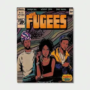 1pc Canvas Art Poster - Graffiti Street Style Decor For Bedroom, Living Room, Office |   Ideal Gift For Music Lovers