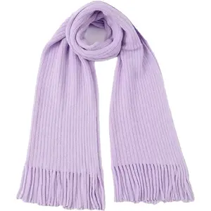 Scarf for Girls Winter Warm Knit   Scarves  Warmer Tassel Scarf for Boys Girls