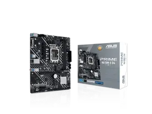 ASUS PRIME H610M-E D4-CSM LGA 1700(Intel 12th&13th Gen) mATX commercial motherboard (PCIe 4.0,DDR4,2xM.2 slots,1Gb LAN,DisplayPort/HDMI/D-Sub,USB 3.2 Gen 1 ports,COM header, RGB header,ACCE