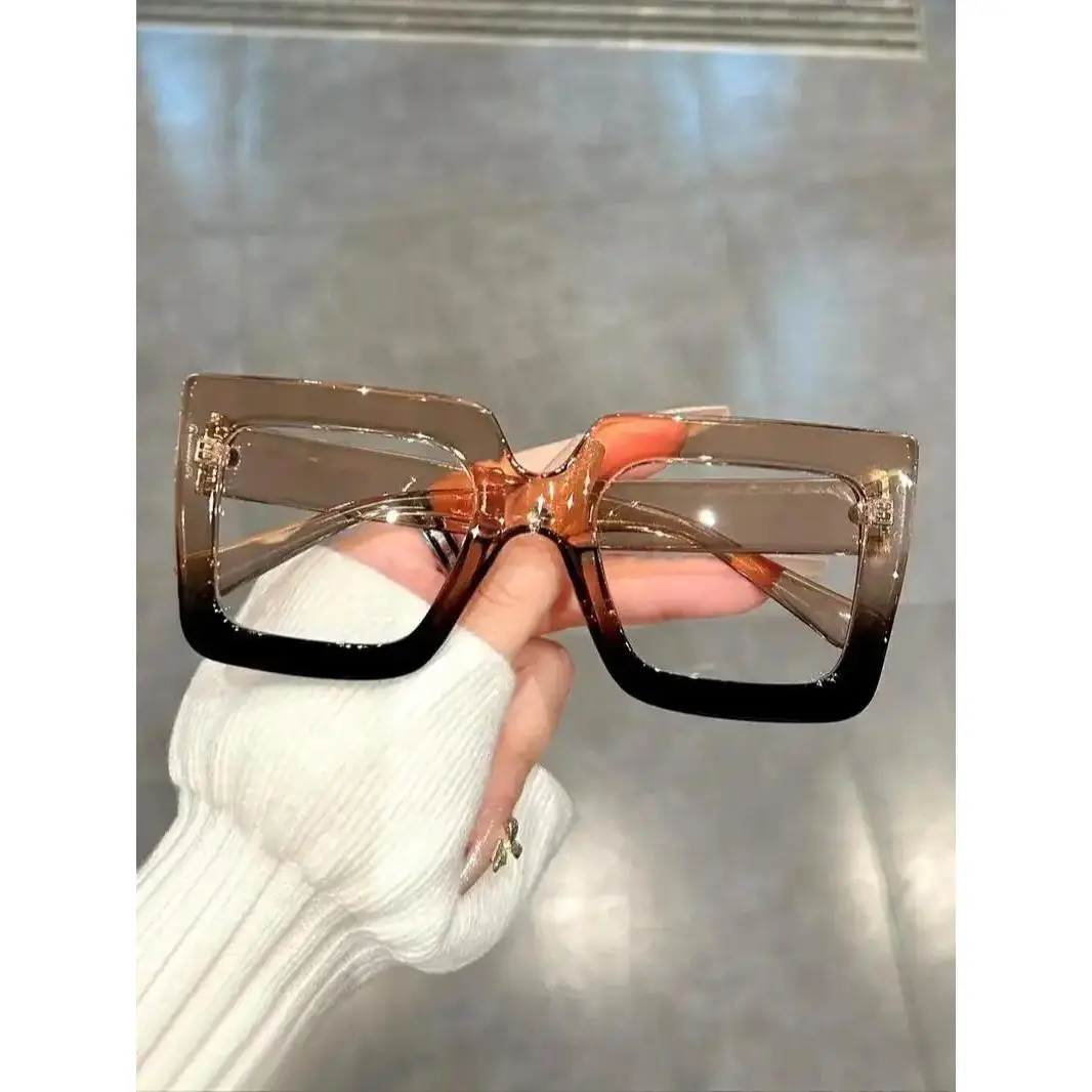 Blue Light Blocking Reading Glasses for Women & Men, Square Frame HD Readers, Lightweight Fashion Magnifying Eyeglasses for Work, Reading & Daily Screen Use