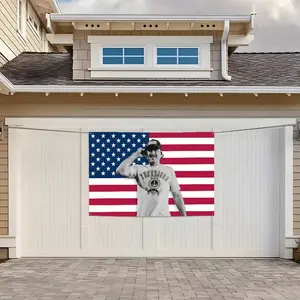 M-Morgan WallenS America Flag Room Bedroom Home&Outdoor Wall Hanging Concert Printed Decoration Art Banner, 40x60inch Without Metal Rings